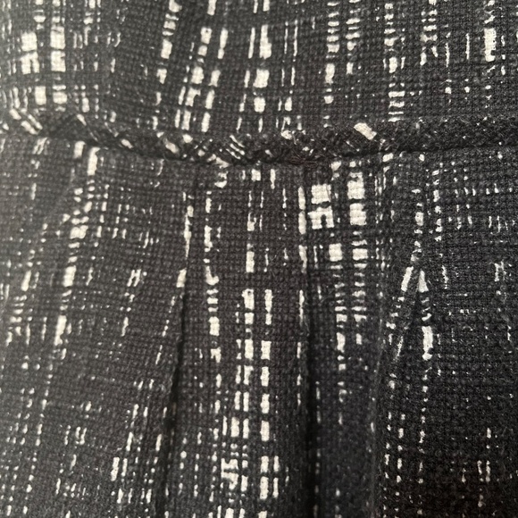 J. Crew HOLIDAY Dress Womens Sz 0/2 Grey Tweed Sheath Sleeveless Lined Zipper - Picture 8 of 14